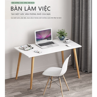 Bàn hình chữ nhật kích thước 40 x 80 chân cao 30cm.