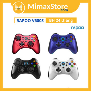 [Hỏa Tốc - HCM] Tay cầm chơi game Rapoo V600S Không Dây | Hàng Chính Hãng | Bảo Hành 24 Tháng | Mimax Store