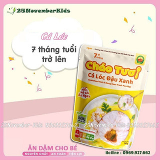 Cháo tươi Cây Thị vị cá lóc 240g (Trên 7 tháng)