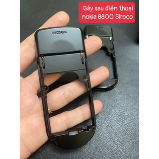 Gáy điện thoại nokia 8800 siroco//linh kiện 8800 siroco//sườn nokia 8800 siroco