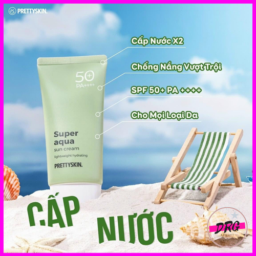 Kem Chống Nắng Nâng Tone Tự Nhiên Pretty SKin Pink 70ml