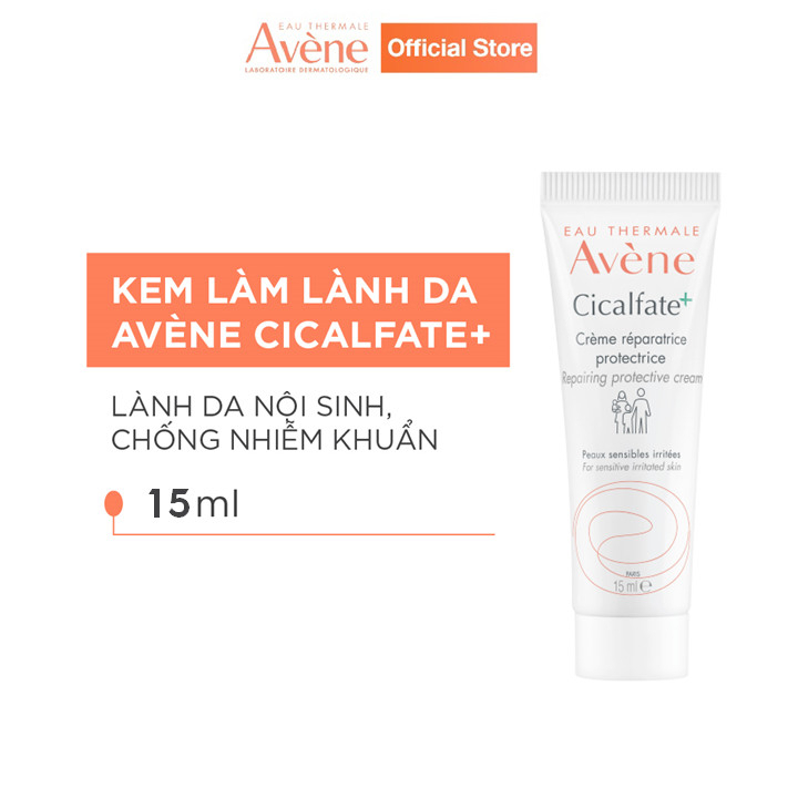 Kem làm lành da nội sinh, ngăn ngừa nhiễm khuẩn Cicalfate+ 15ml