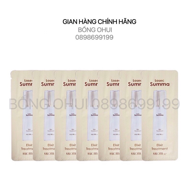 Combo 10 gói Kỳ Tẩy Trắng Da Mờ Nám Sum37 Losec Treatment Tẩy Tế Bào Chết Hóa Học 10 Gói x 1ml