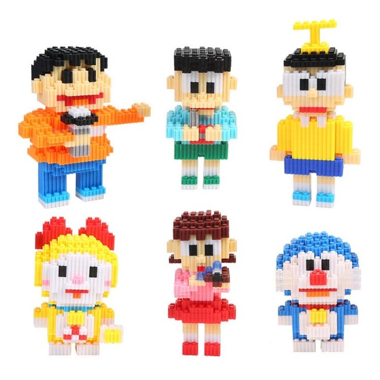 Đồ Chơi Trẻ em Lắp Ráp Lego Mô Hình nhân vật trong phim/ truyện Doraemon (~630Pcs)