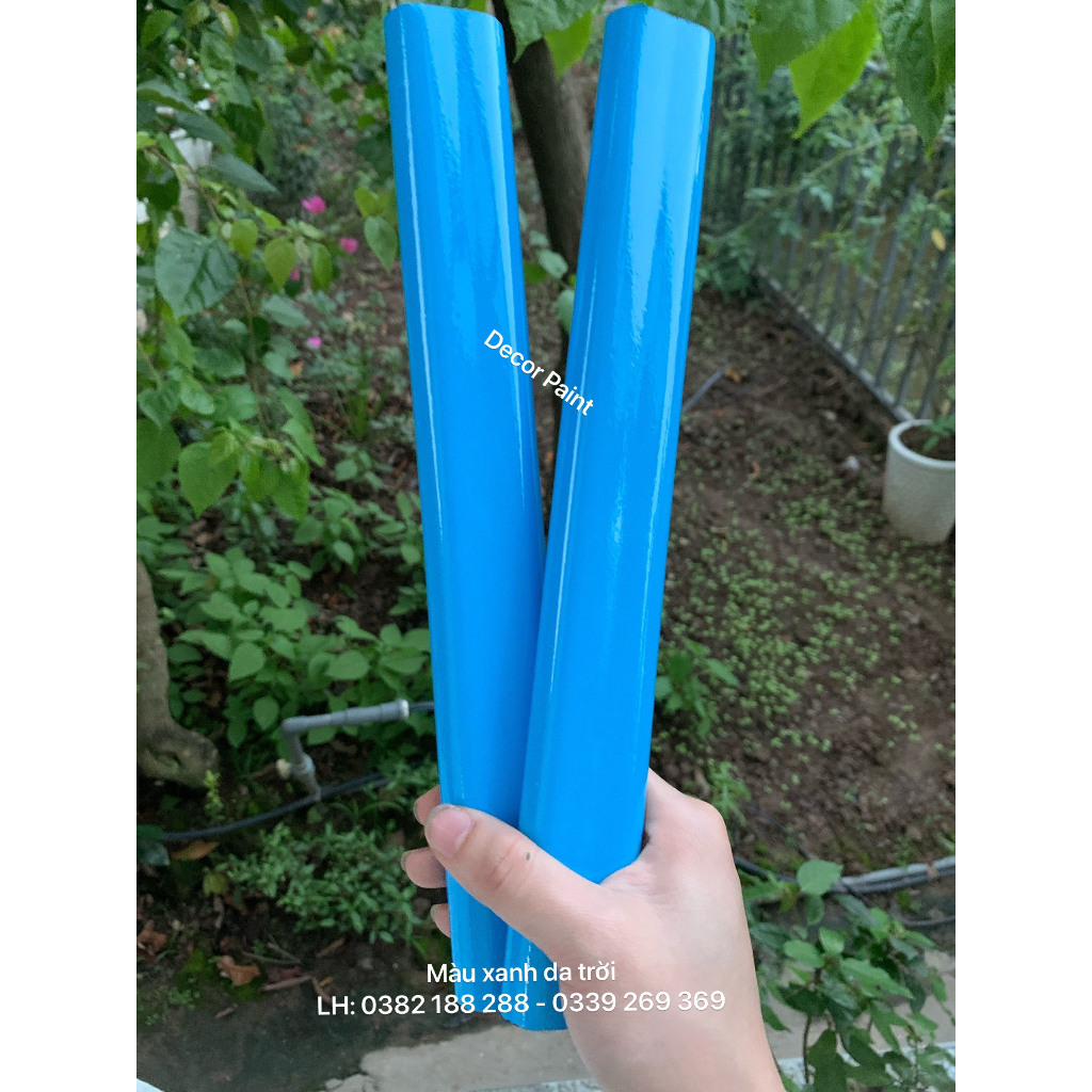 Sơn 2K đa năng màu trắng, màu bóng sơn trên nhiều chất liệu khác nhau như sắt, inox, nhựa, kính, bê tông...Decor Paint