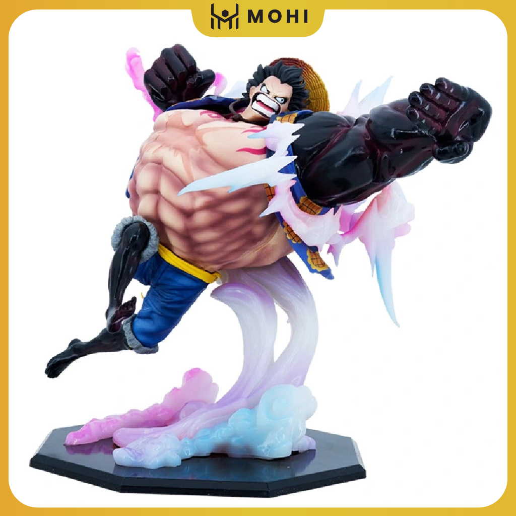 Mô hình One Piece - Figurer Luffy Gear 4 GK chiến đấu có hiệu ứng đẹp full BOX