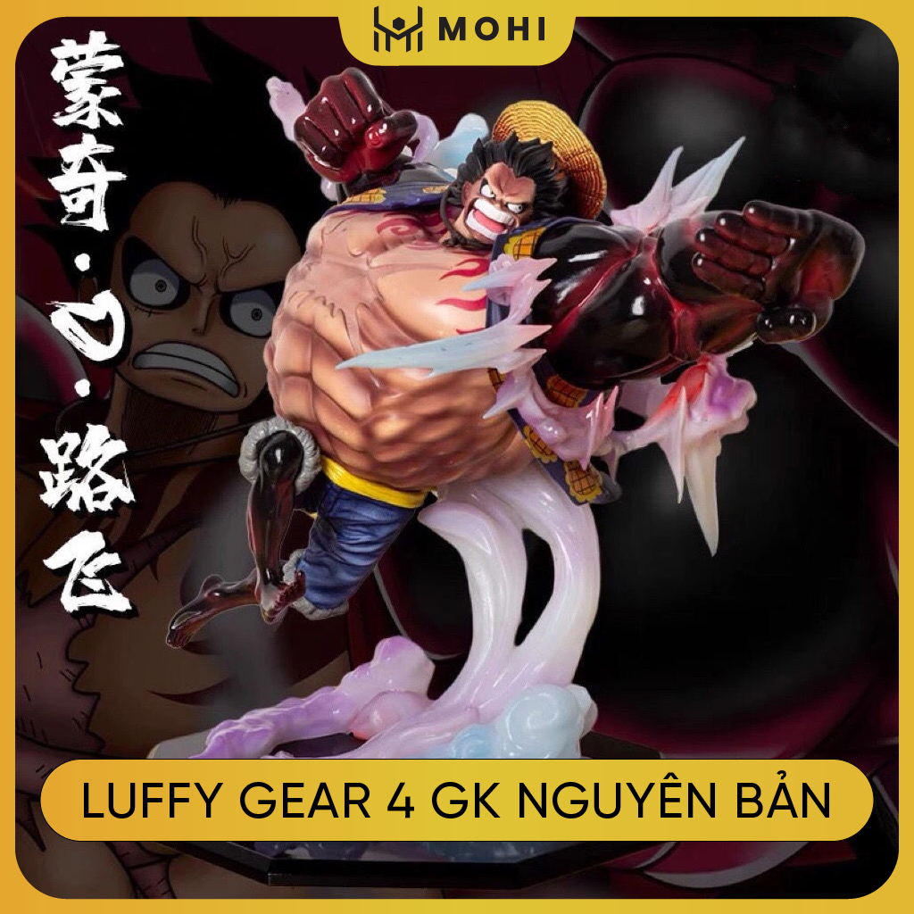 Mô hình One Piece - Figurer Luffy Gear 4 GK chiến đấu có hiệu ứng đẹp full BOX