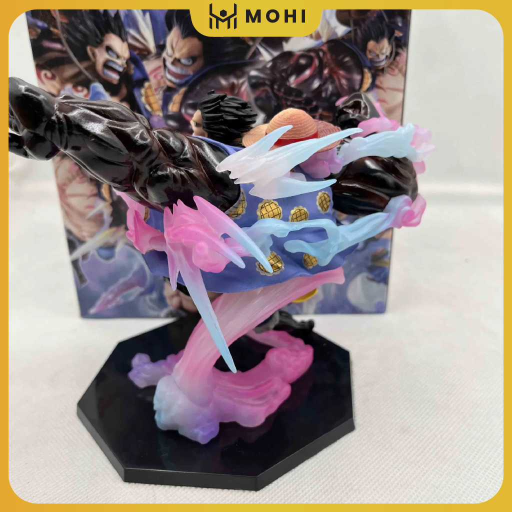 Mô hình One Piece - Figurer Luffy Gear 4 GK chiến đấu có hiệu ứng đẹp full BOX