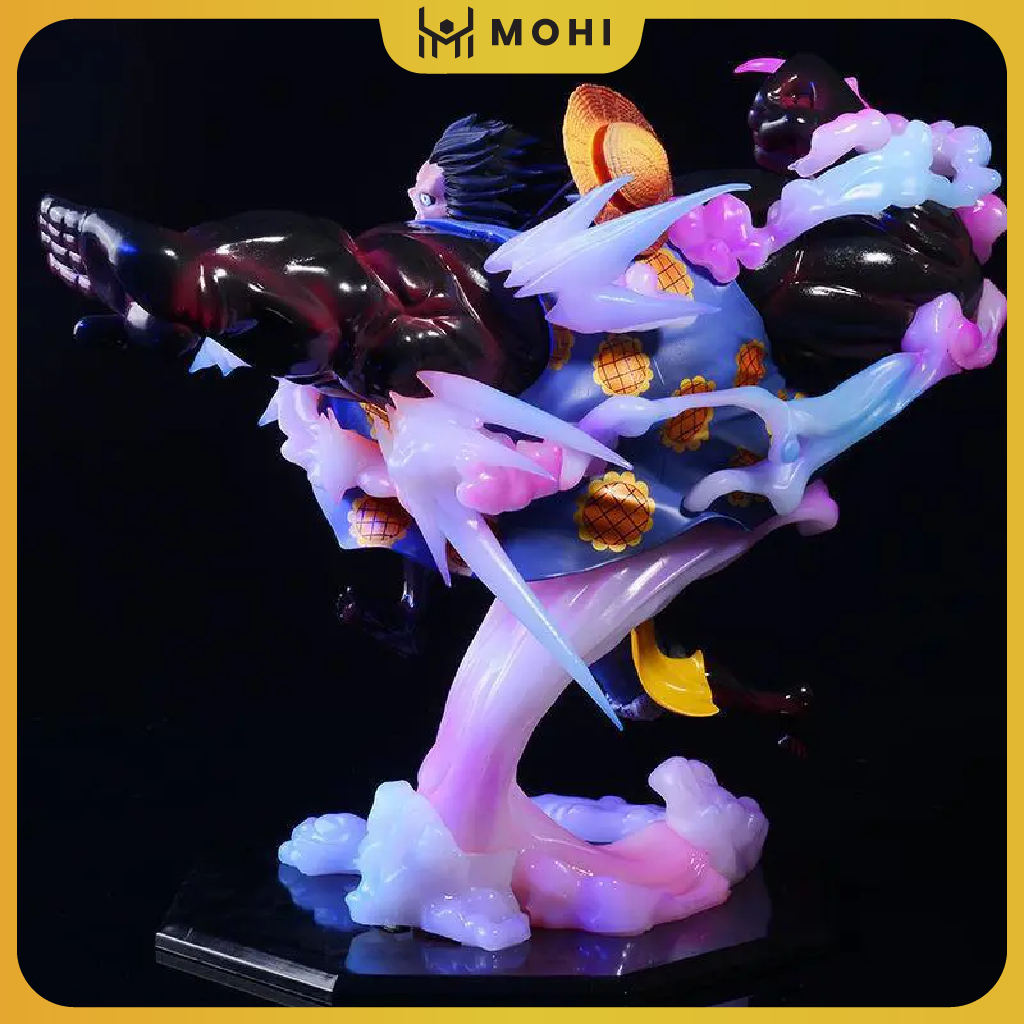 Mô hình One Piece - Figurer Luffy Gear 4 GK chiến đấu có hiệu ứng đẹp full BOX