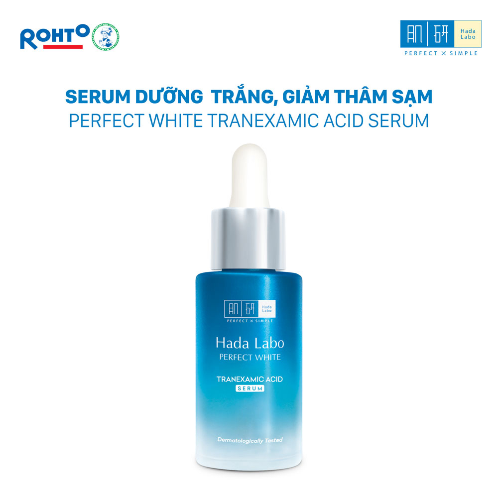 Serum dưỡng trắng da tối ưu Hada Labo Perfect White Tranexamic Acid Serum 30ml