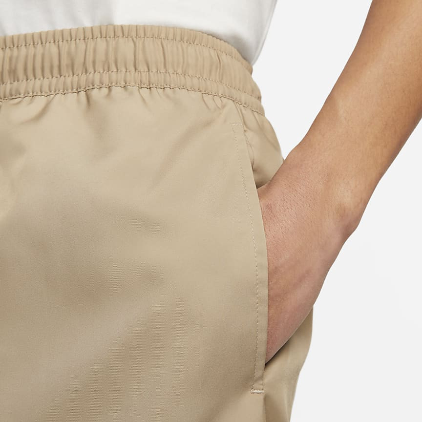 QUẦN NGẮN NIKE SPORT ESSENTIALS FLOW WOVEN SHORT - BEIGE