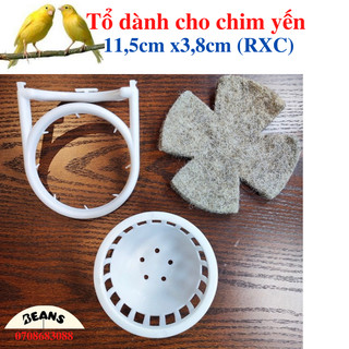 Tổ đẻ chim yến hót hàng nhập tặng kèm miếng lót
