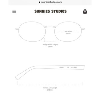 KÍNH MẮT |SUNNIES STUDIOS| Sunnies Studios MARU
