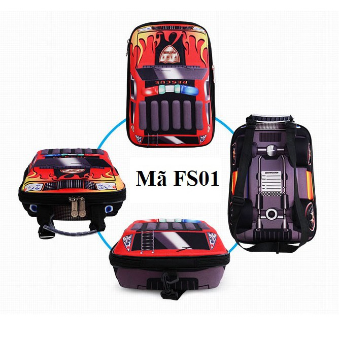 Ba lô hình oto 3D đa dạng - Sản phẩm đa dạng về kiểu dáng và mẫu mã,Túi BALO cho bé đi học ,chơi,du lịch,picnic