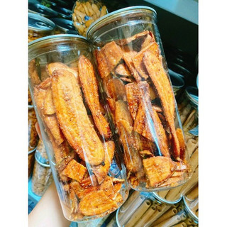 [ hũ 300gr] CHUỐI SẤY MÈ GỪNG GIÒN