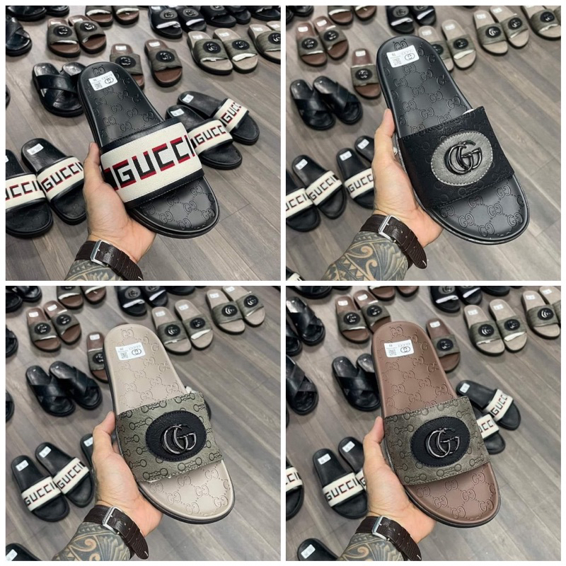 Dép nam quai ngang GG quai chun siêu hót