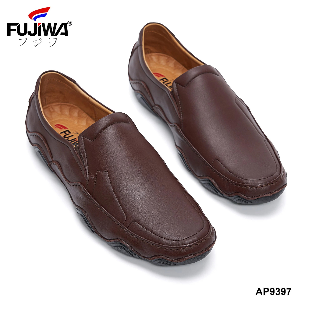 Giày Lười Nam Da Bò FUJIWA - AP9397. Lót Giày Rất Êm Chân. Được Đóng Thủ Công (Handmade). Size:  38, 39, 40, 41, 42, 43