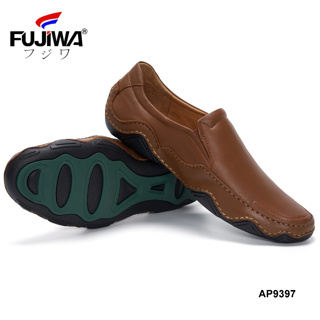 Giày Lười Nam Da Bò FUJIWA - AP9397. Lót Giày Rất Êm Chân. Được Đóng Thủ Công (Handmade). Size:  38, 39, 40, 41, 42, 43