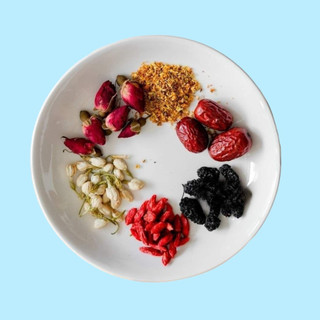  Trà quế hoa mix ngũ vị mát gan, bổ máu, tốt cho hệ tiêu hóa Satoso gói 10g