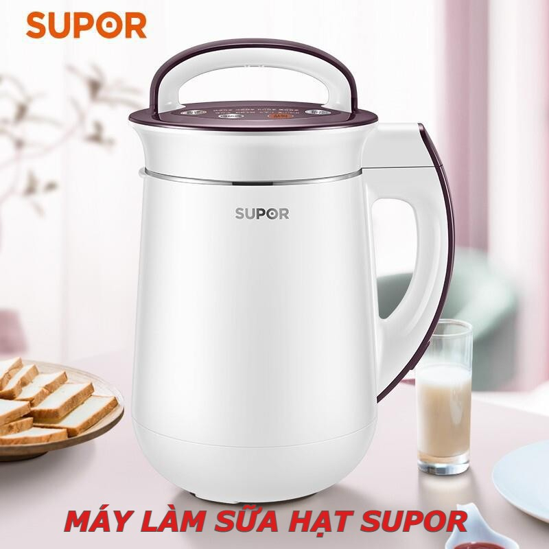 Máy làm Sữa hạt đa năng chính hãng SUPOR 1.2 Lít Công suất 1000W - Tự động, tiết kiệm điện, an toàn