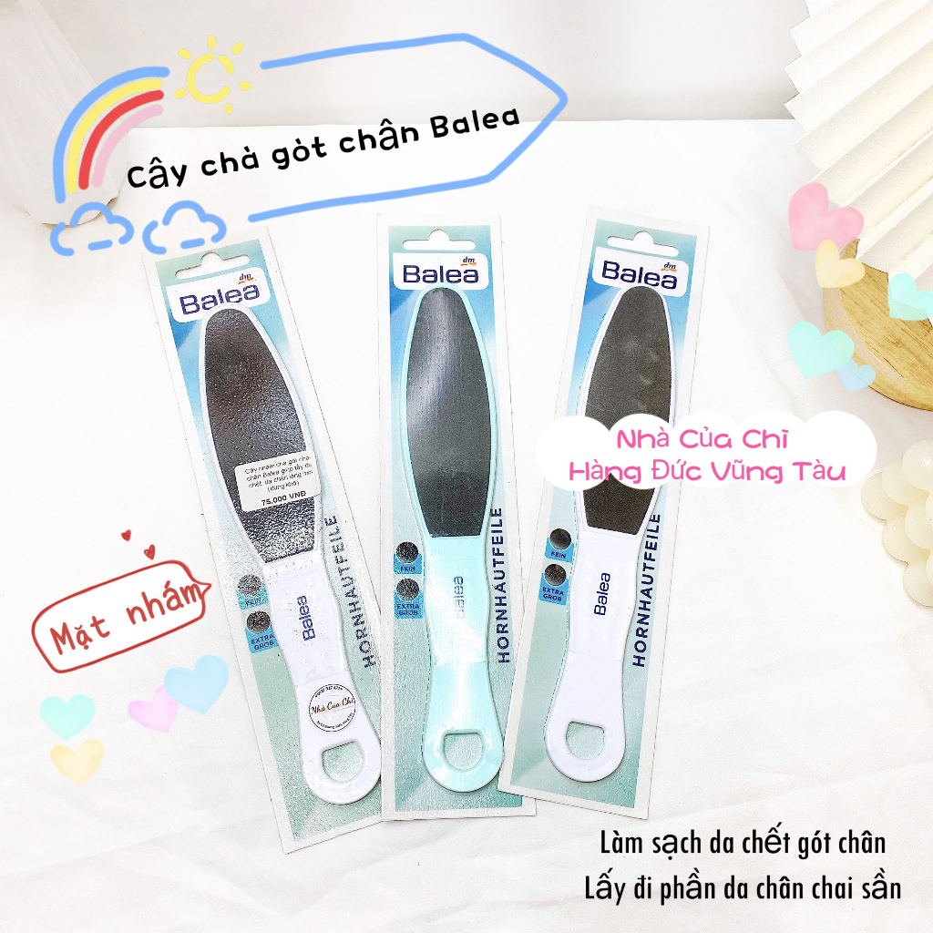 Cây nhám chà gót chân Balea - hàng Đức