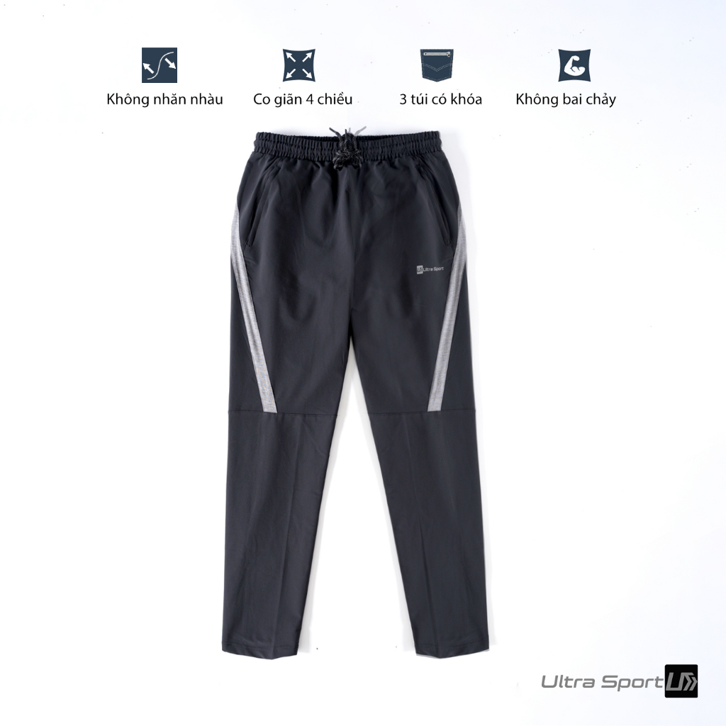 Quần gió trekking Ultra Sport co giãn, kháng nước tiện lợi, không nhăn nhàu