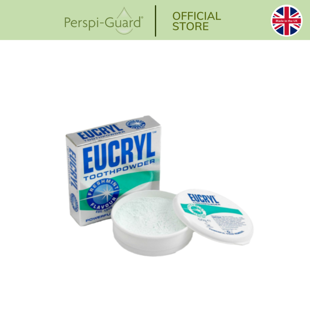 Bột Bạc Hà Giúp Sạch Miệng Trắng Răng, Hơi Thở Thơm Mát E.uc.ryl 50g
