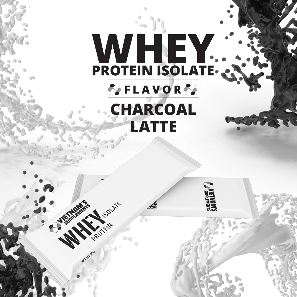 Whey Protein Isolate gói dùng 1 lần tiện dụng ( 1 gói 30 gram )