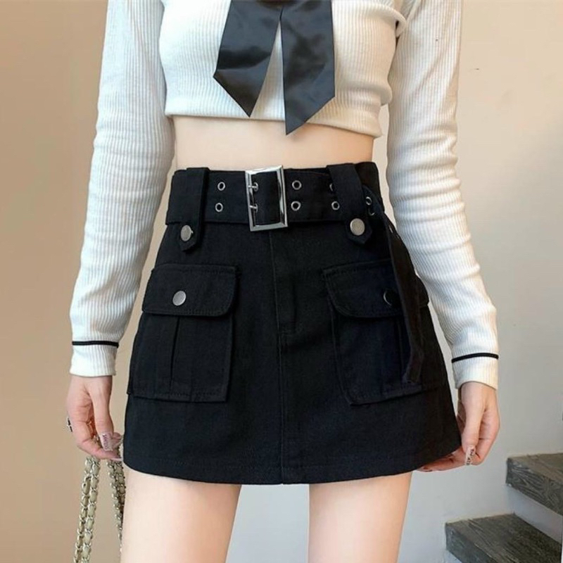 Chân váy quần giả váy kèm beth bigsize 55kg-90kg🍒🍒