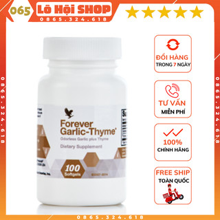 Viên tỏi forever garlic thyme 065flp | hộp 100 viên |