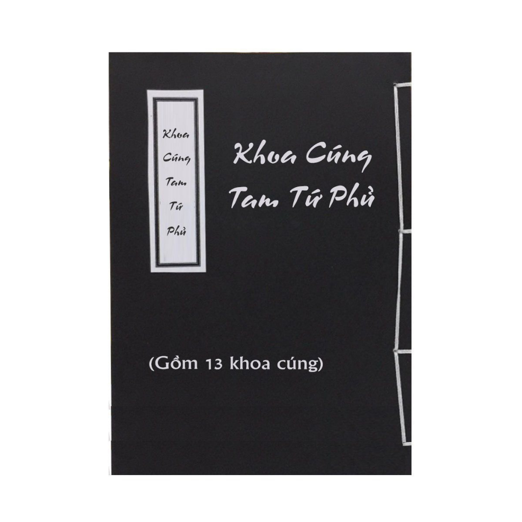 (Tặng 2 đồng xu âm dương) Khoa cúng Tứ Phủ (13 bài cúng)