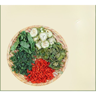  Trà detox mix thảo mộc giải nhiệt, mát gan tốt cho sức khỏe Satoso gói 10g