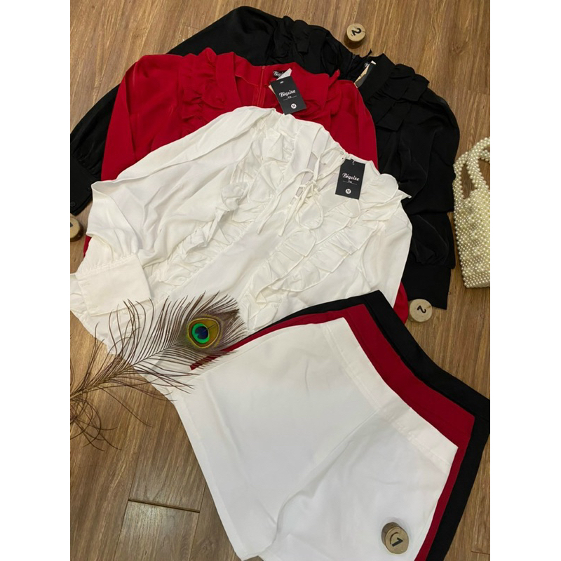 Sét áo bèo cổ + quần bigsize 55kg-90kg🍒🍒