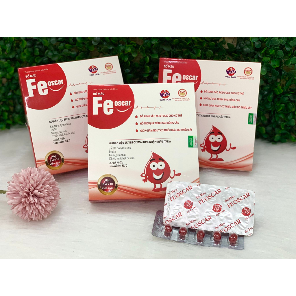 Viên uống bổ máu FEOSCAR 60 viên