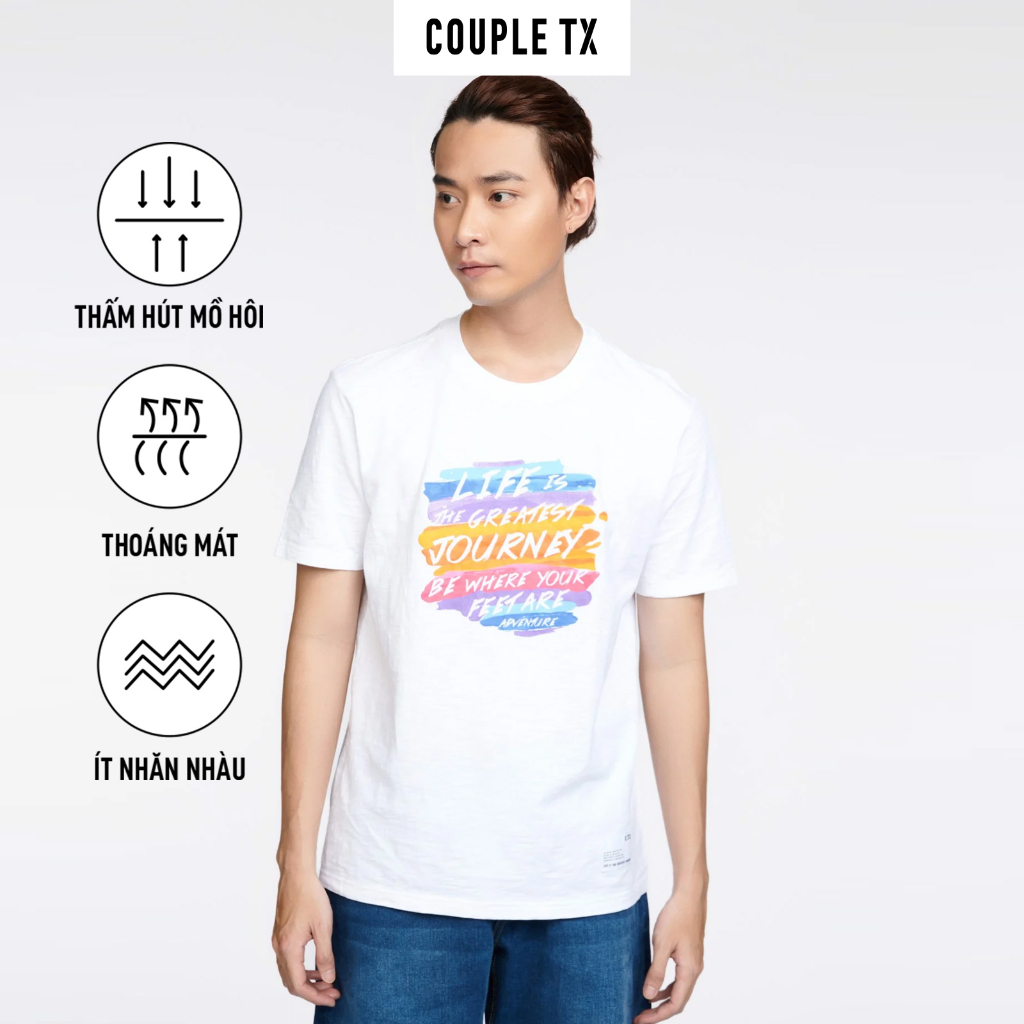 Áo Thun Nam Couple TX Mix Color Art TS 252