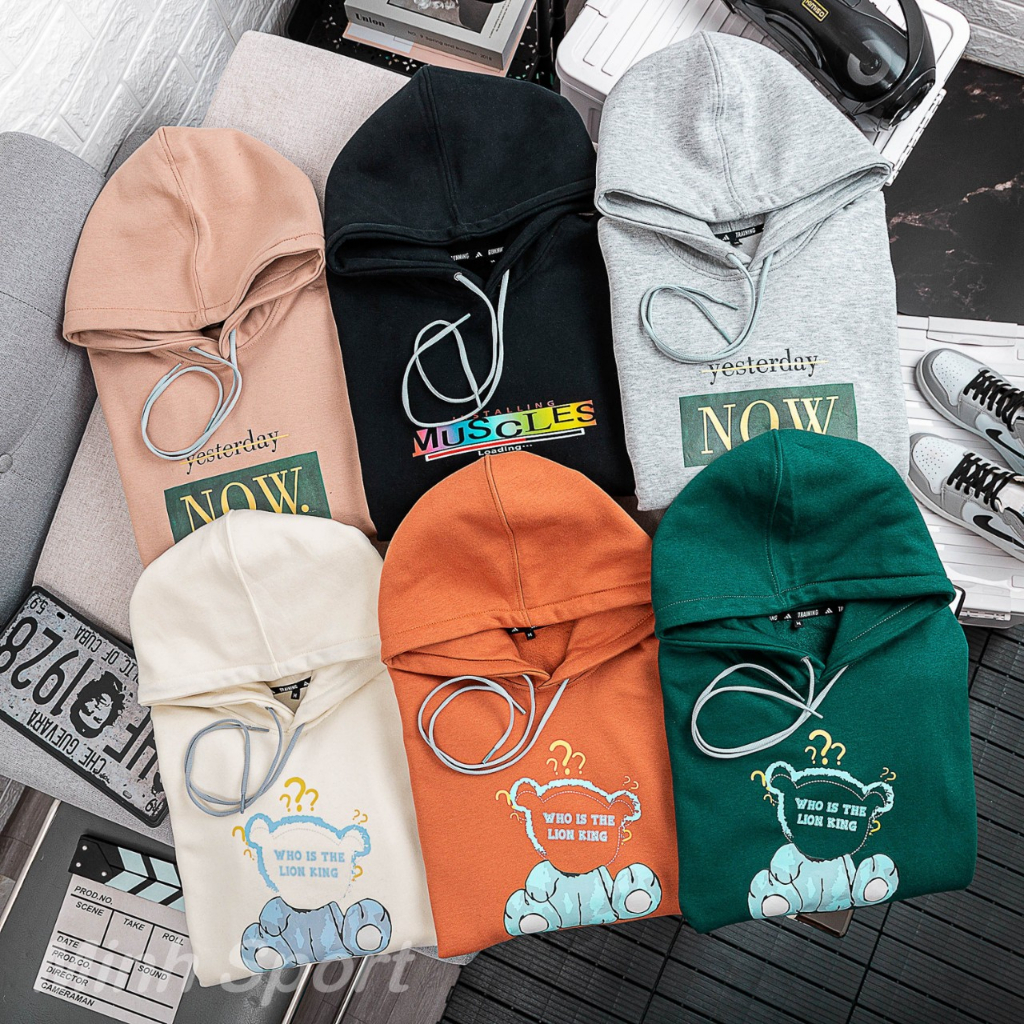 Áo Hoodie Nam Nữ APT Unisex From Rộng Mũ 2 Lớp Dáng Thụng Kiểu Dáng Unisex, Chất Liệu Vải Nỉ Bông