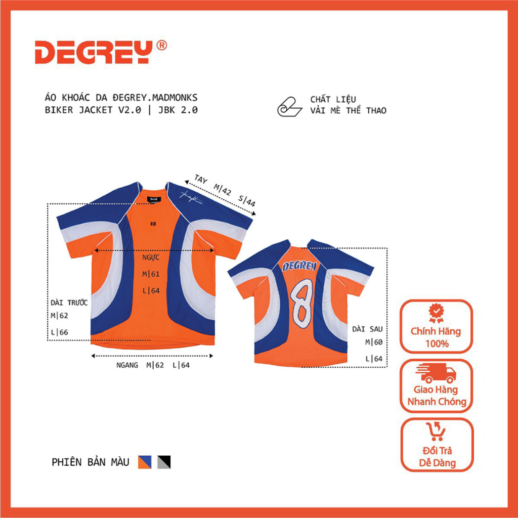 Degrey.Theeight Áo Thun Thể Thao