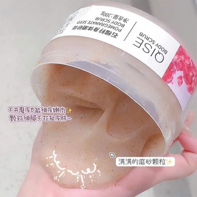 Tẩy Da Chết Body Lựu Qise