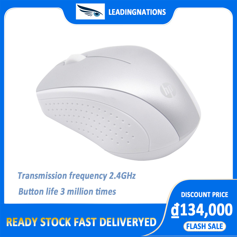 HP X3000 Wireless Office Silver Mouse