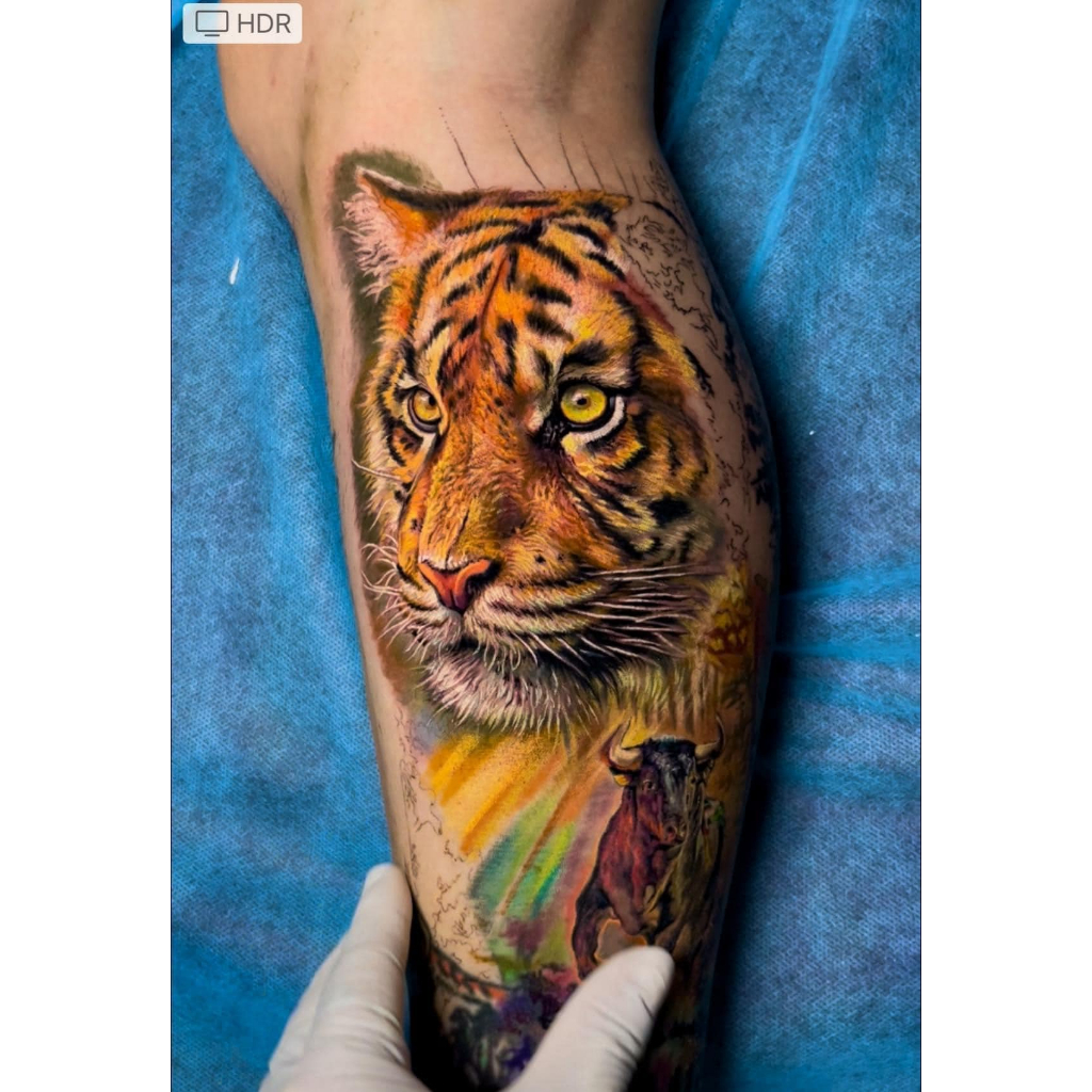 Kim xăm hình  TAT'TOORÉAL ít sát thương, vào màu tốt, da bong mỏng