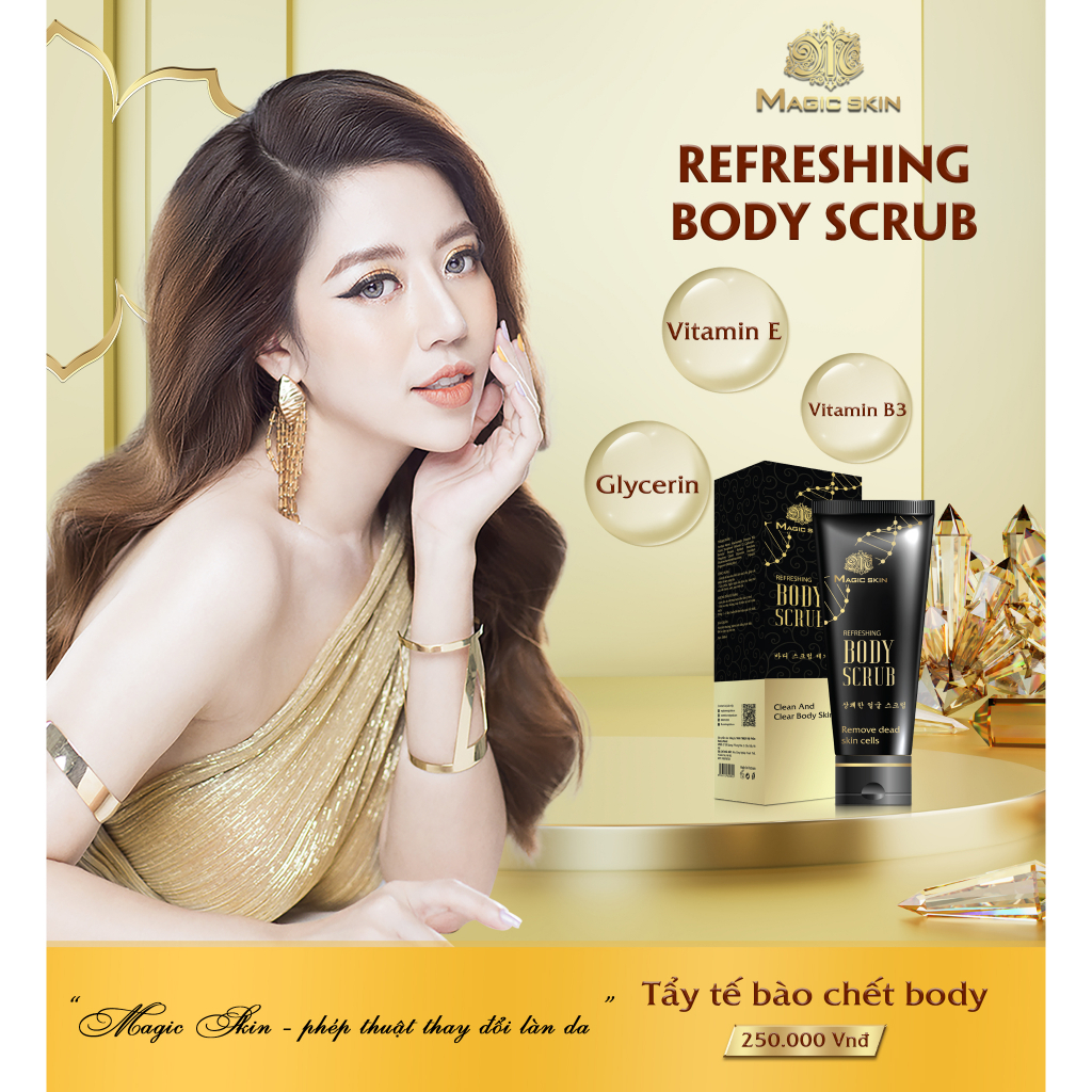 Tẩy da chết body Magic SkinRefreshing Body Scrub