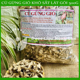 Thảo dược CỦ GỪNG GIÓ khô sạch đóng gói 500gram