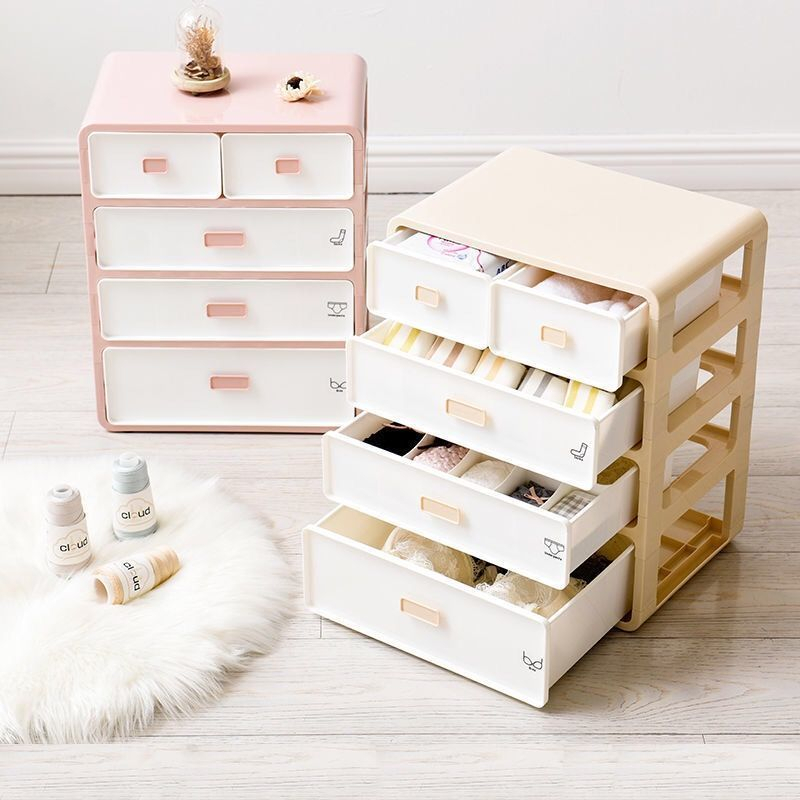 Bằng Nhựa Chia Ngăn Đa Năng Tiện Dụng Hộp Đựng Đồ Lót/Quần Lót /đựng vớ