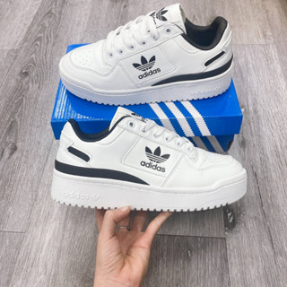 GIÀY THỂ THAO SNEAKER DAS FORUM TRẮNG FULL, DAS FORUM 84 TRẮNG ĐEN ĐỘN ĐẾ ẢNH THẬT TỰ CHỤP