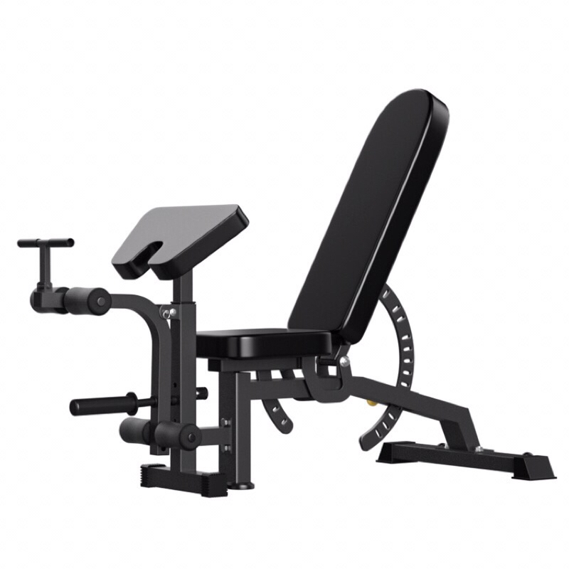 (𝑭𝑹𝑬𝑬𝑺𝑯𝑰𝑷 HCM-HN) Ghế tập tạ đa năng,tập gập bụng,tập tay,chân gym hiệu quả chịu lực 300kg (Hàng Nhập Khẩu)