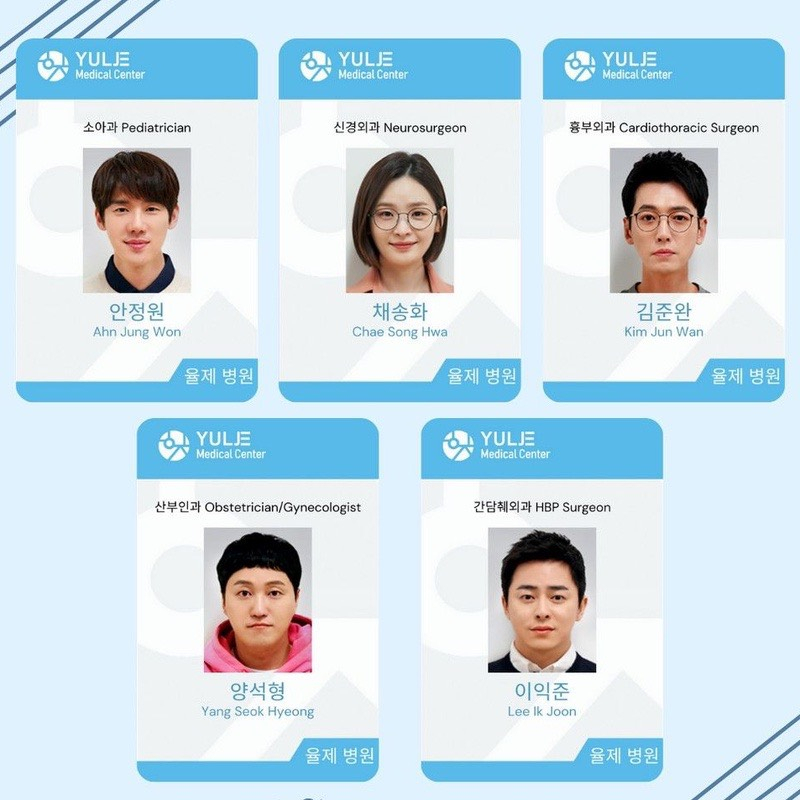 Thẻ Yulje Playlist Hospital (Nhựa PVC)