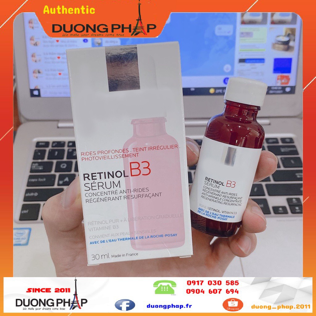 Serum dưỡng da chống lão hóa LR.P Retinol B3 30ml