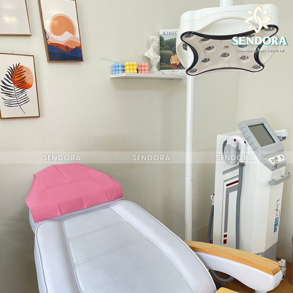 Miếng lót trải giường, kệ spa, Giấy lót kê tay, dụng cụ phun xăm 33 x 45cm