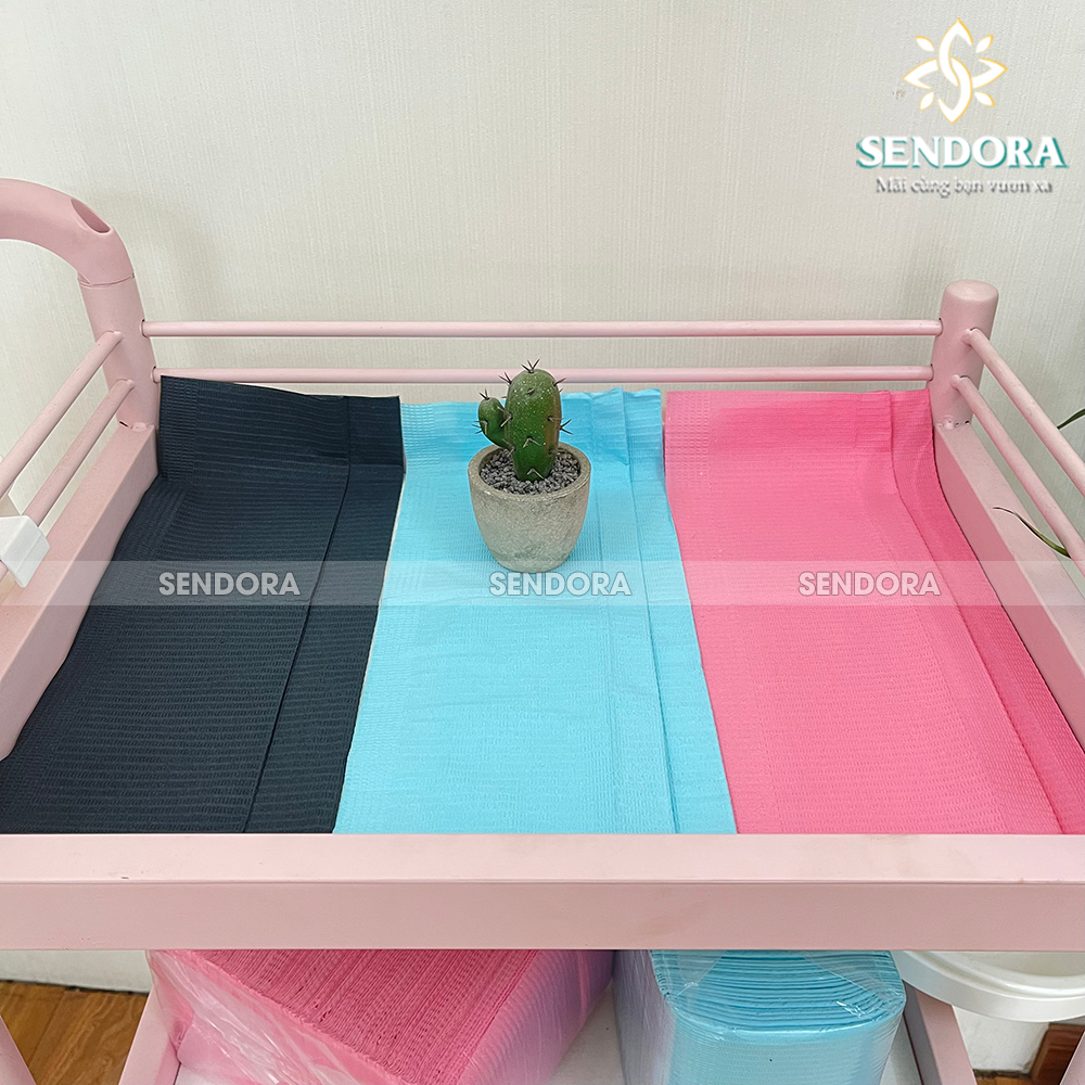 Miếng lót trải giường, kệ spa, Giấy lót kê tay, dụng cụ phun xăm 33 x 45cm