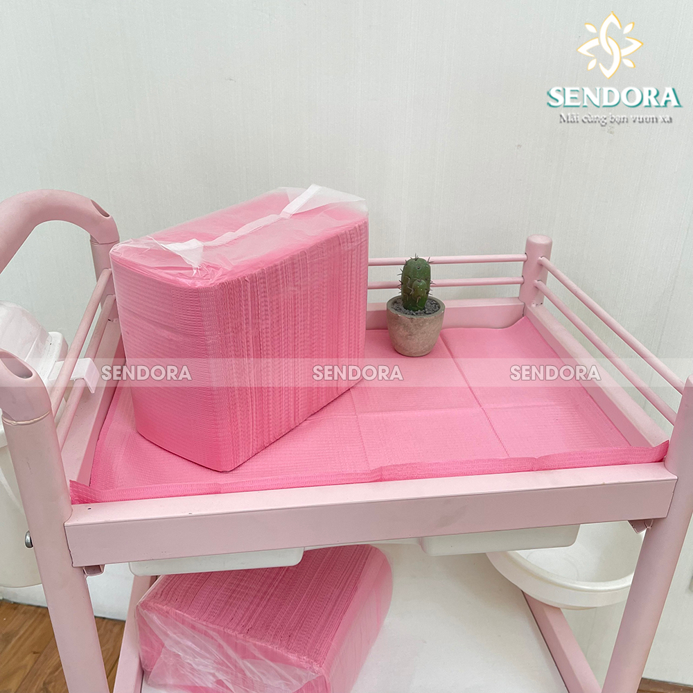 Miếng lót trải giường, kệ spa, Giấy lót kê tay, dụng cụ phun xăm 33 x 45cm